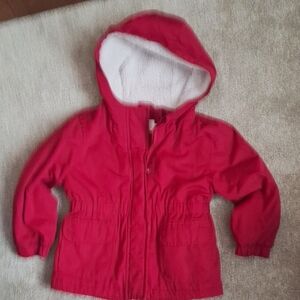 Wonder Nation Pink Hooded Raincoat